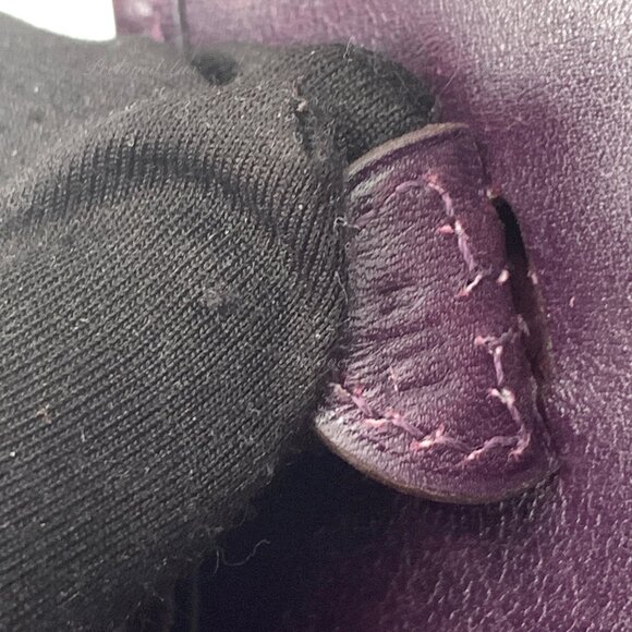 Authentic HERMES Purple Epsom Mini Evelyne TPM Crossbody Bag - Picture 9 of 15